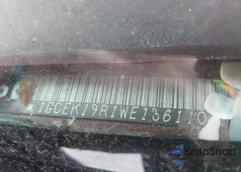 1998 Chevrolet K1500 Fleetside from USA, damaged, VIN 1GCEK19R1WE136110